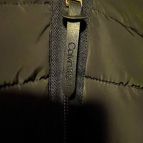 Calvin Klein down and faux fur hooded coat WORE ONCE! Size Medium!!!! - Picture 6 of 7